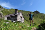 PONTERANICA CENTRALE (2372 m) in solitaria dai Piani dell'Avaro per i Laghetti di Ponteranica il 31 luglio 2017 - FOTOGALLERY